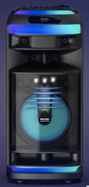 BTS-D1038B  Xenon partyspeaker  Exen  Audio  partyspeaker  china speaker factory   manufacture  chinese  OEM  ODM