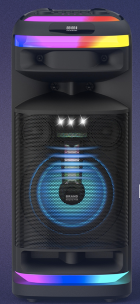 BTS-D1228B Xenon partyspeaker  Exen  Audio  partyspeaker  china speaker factory   manufacture  chinese  OEM  ODM