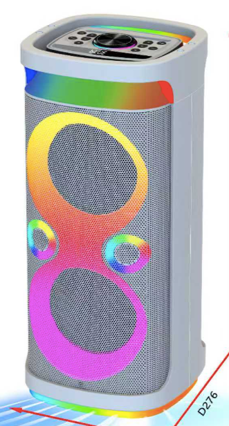 BTS-J6620 Xenon partyspeaker Exen Audio partyspeaker china speaker factory manufacture chinese OEM ODM