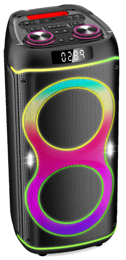 BTS-B823 Xenon partyspeaker Exen Audio partyspeaker china speaker factory manufacture chinese OEM ODM