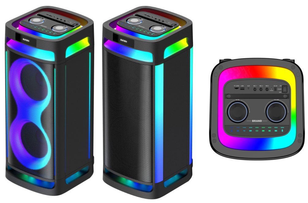 BTS-C8004 Xenon partyspeaker Exen Audio partyspeaker china speaker factory manufacture chinese OEM ODM