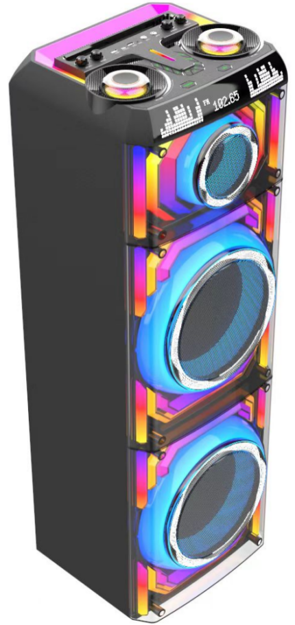 BTS-M1204 Xenon partyspeaker Exen Audio partyspeaker china speaker factory manufacture chinese OEM ODM